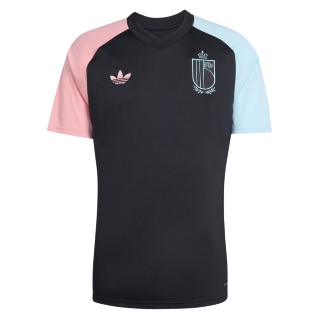 2026-2027 Belgium Away Pre-Match Shirt (Black) (Your Name)-SoccerKits Hub | Buy Soccer Jerseys Online